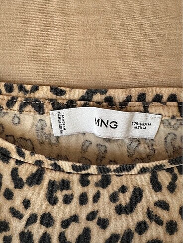 Mango Mango Leopar tshirt