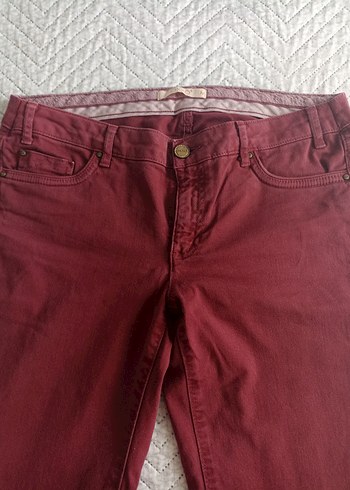 38 Beden bordo Renk OXXO Orjinal kot pantolon