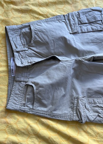 Koton Yeşil Kadın Kargo Pantolon Bel Detaylı