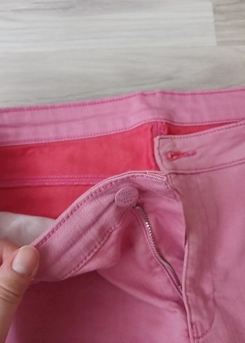 Defacto Pembe Kadın Mini Bermuda Şort