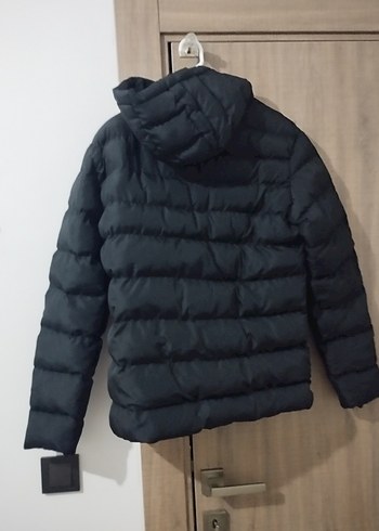 Erkek Siyah Fermuarlı Kısa Mont - Görsel 4