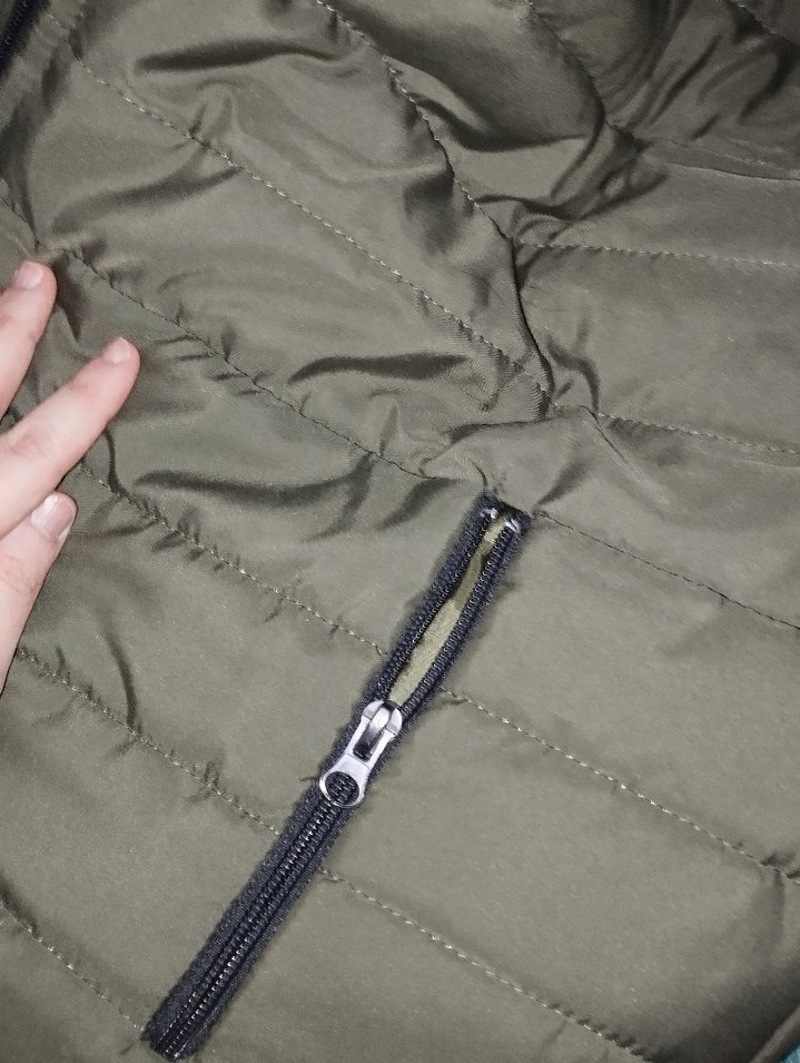 yeşil Fermuarlı Erkek Casual Mont - Görsel 4