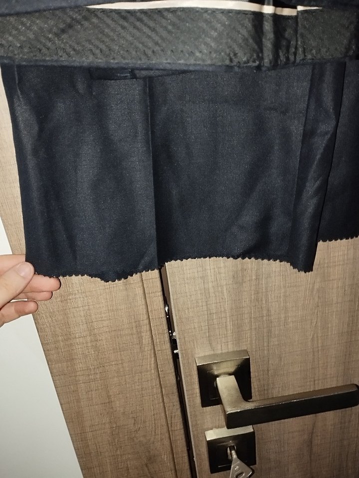 Erkek Lacivert Kemerli Ofis Pantolonu - Görsel 2