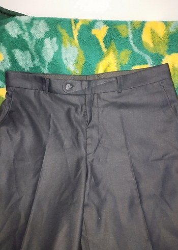 Lacivert Kemerli Erkek Pantolon - Görsel 5