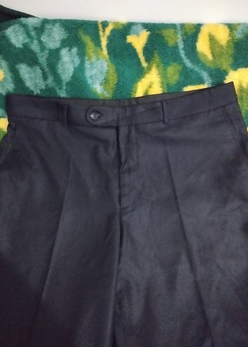 Lacivert Kemerli Erkek Pantolon - Görsel 4