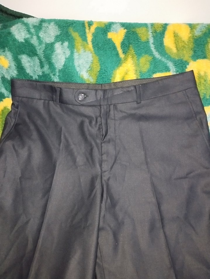 Lacivert Kemerli Erkek Pantolon - Görsel 5