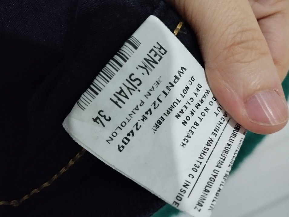 Siyah Deri Fermuarlı Spor Ceket - Görsel 3