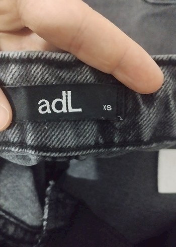 Gri Bel Detaylı Salaş Kot Pantolon - Görsel 3