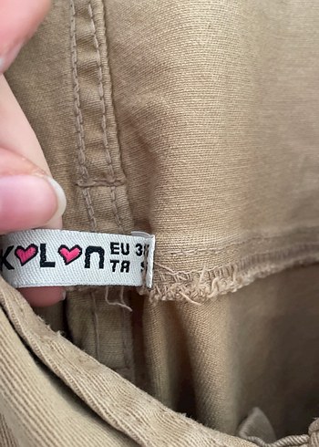 36 Beden Bej Kadın Salaş kot Uzun Tulum
