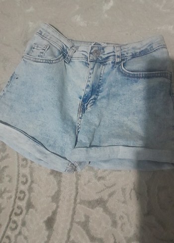 Mavi Mini Kadın Denim Şort