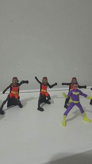  Beden Renk Action figürleri