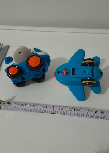 Renkli Mini Uçak Oyuncak Seti cek brak - Görsel 3