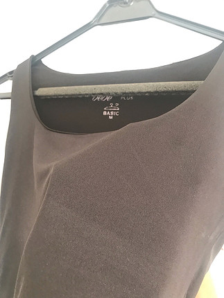 Bershka Siyah Saten Askılı
