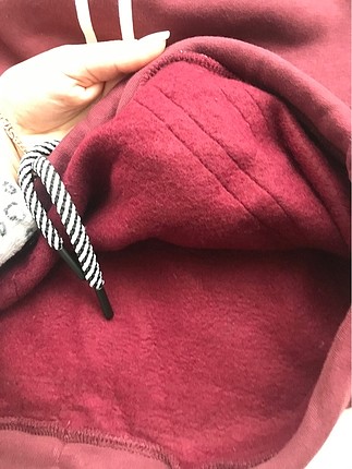Zara Bordo polar üst