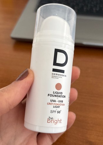 Dermoskin SPF50 Sıvı Fondöten - Görsel 2