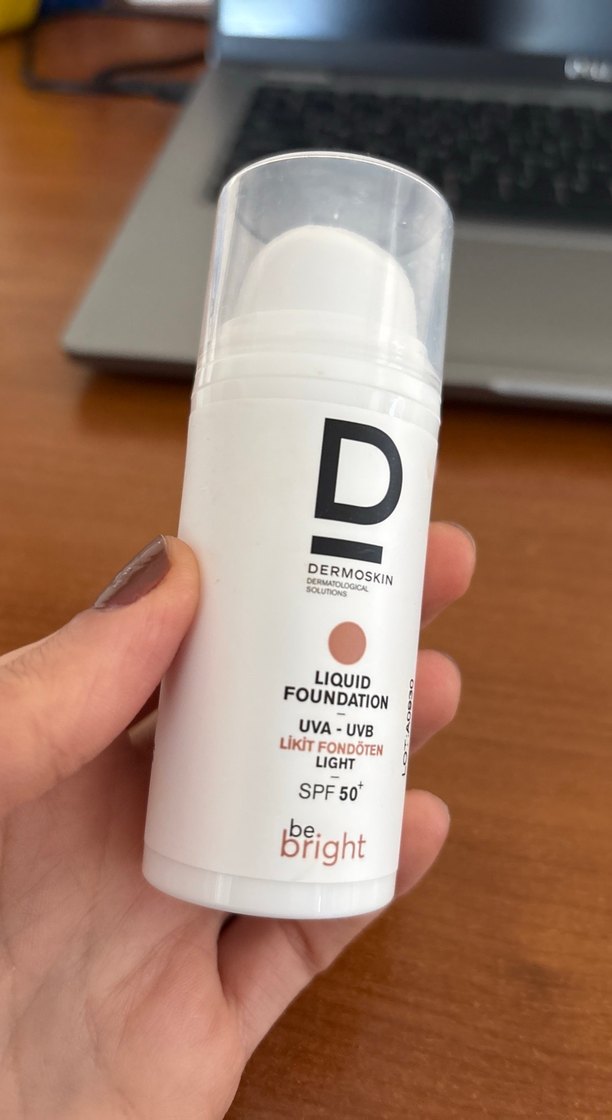 Dermoskin SPF50 Sıvı Fondöten - Görsel 2