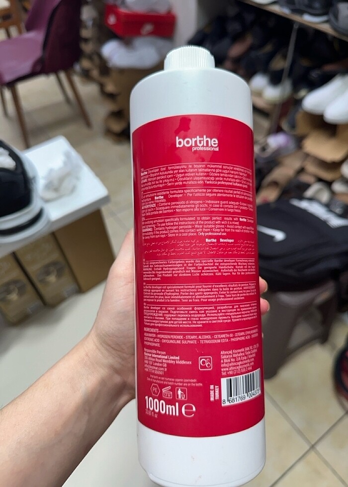 Borthe oksidan 1000ml - Görsel 3