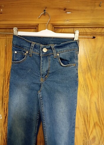 7 Yaş Beden mavi Renk 7 yaş çocuk Jean kot pantolon