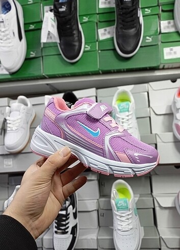 Nike lila kız çocuk spor ayakkabı