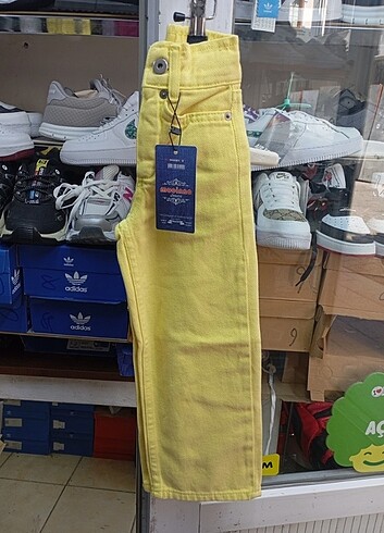 Mocinno jeans çocuk kot pantolon Jean sarı 
