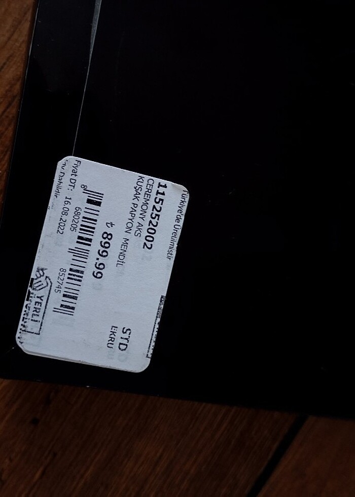 Karaca Erkek Papyon Kuşak Mendil Set Beyaz - Görsel 5