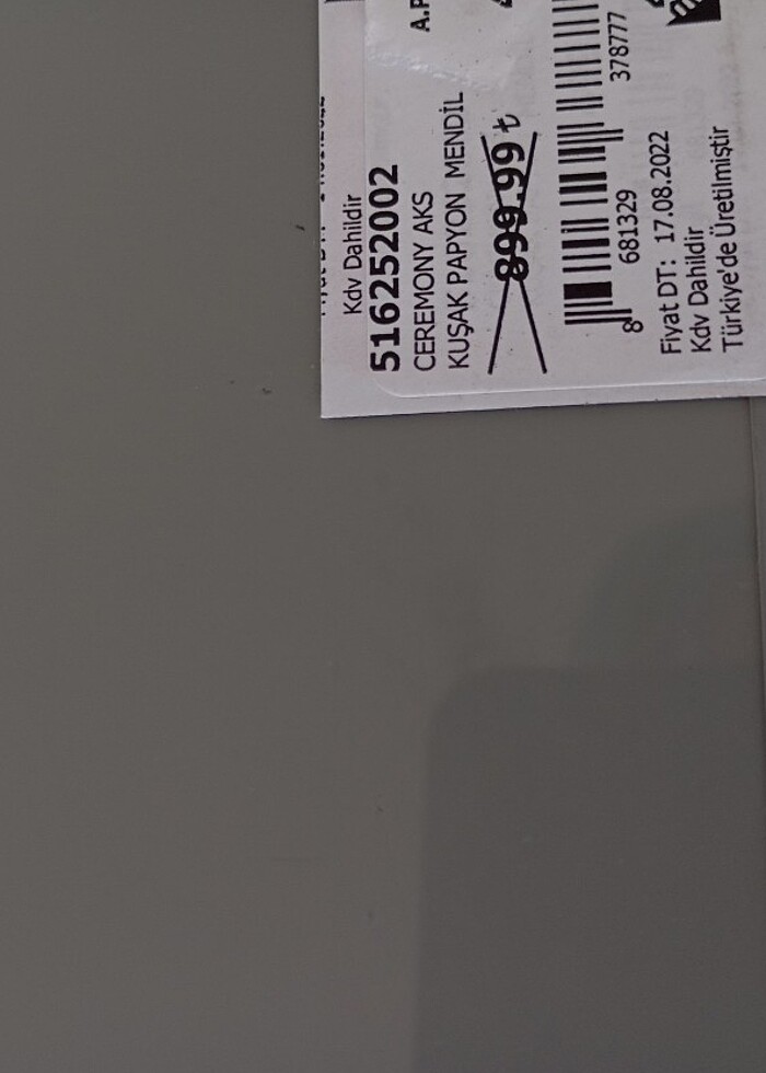 Karaca Erkek Papyon Kuşak Set  - Görsel 2