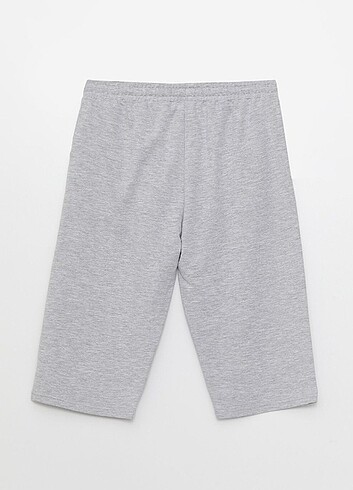 Gri Standart Kalıp Erkek Pijama Alt Şort - Görsel 3