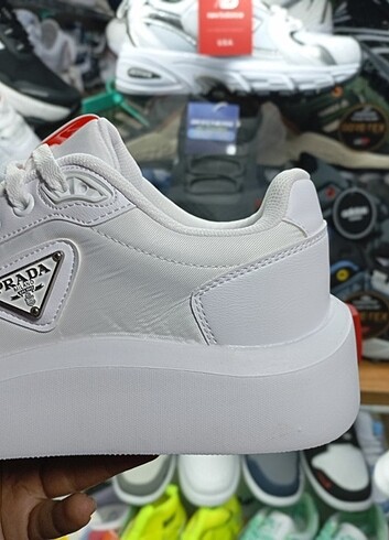 Orjinal prada Milano erkek spor ayakkabı  - Görsel 2