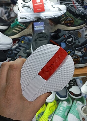 Orjinal prada Milano erkek spor ayakkabı  - Görsel 6