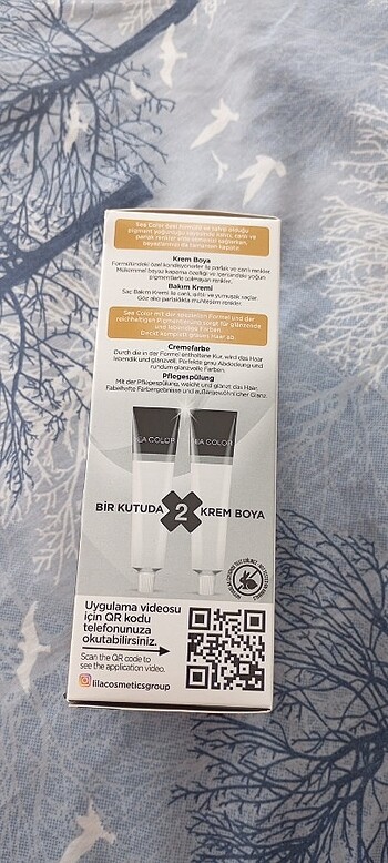 Sea color saç boyası 2 tüp koyu kumral 6.0  - Görsel 3