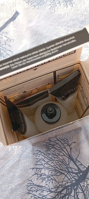 Sea color saç boyası 2 tüp koyu kumral 6.0  - Görsel 6