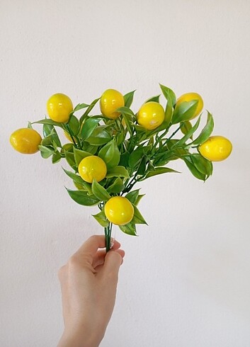 Beden Yapay çiçek limon