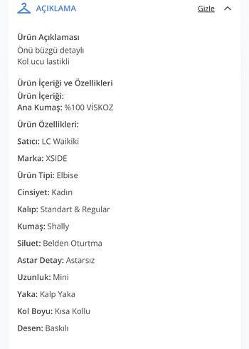 l Beden Mavi Kalp Yaka Çiçekli Kısa Kollu Kadın Elbise