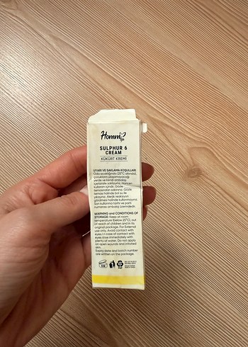 Homm bitkisel kükürt kremi - Görsel 3