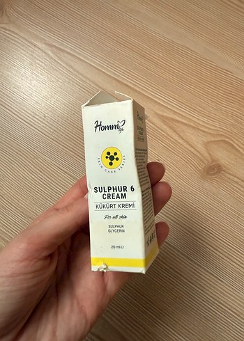 Homm bitkisel kükürt kremi - Görsel 2