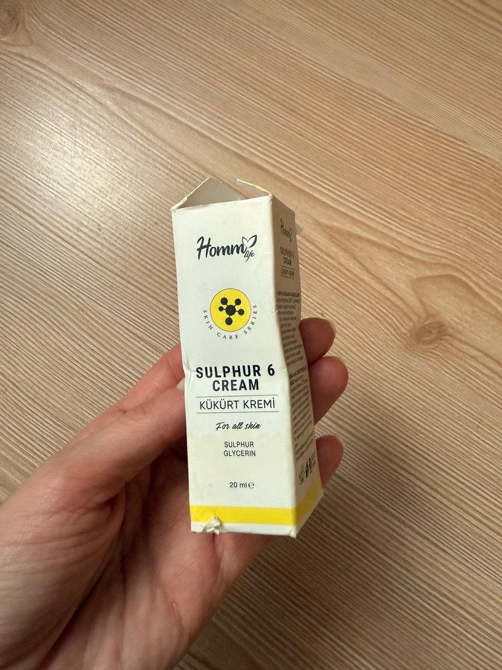 Homm bitkisel kükürt kremi - Görsel 2