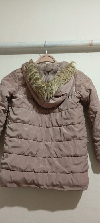 7 Yaş Beden camel Renk çocuk mont