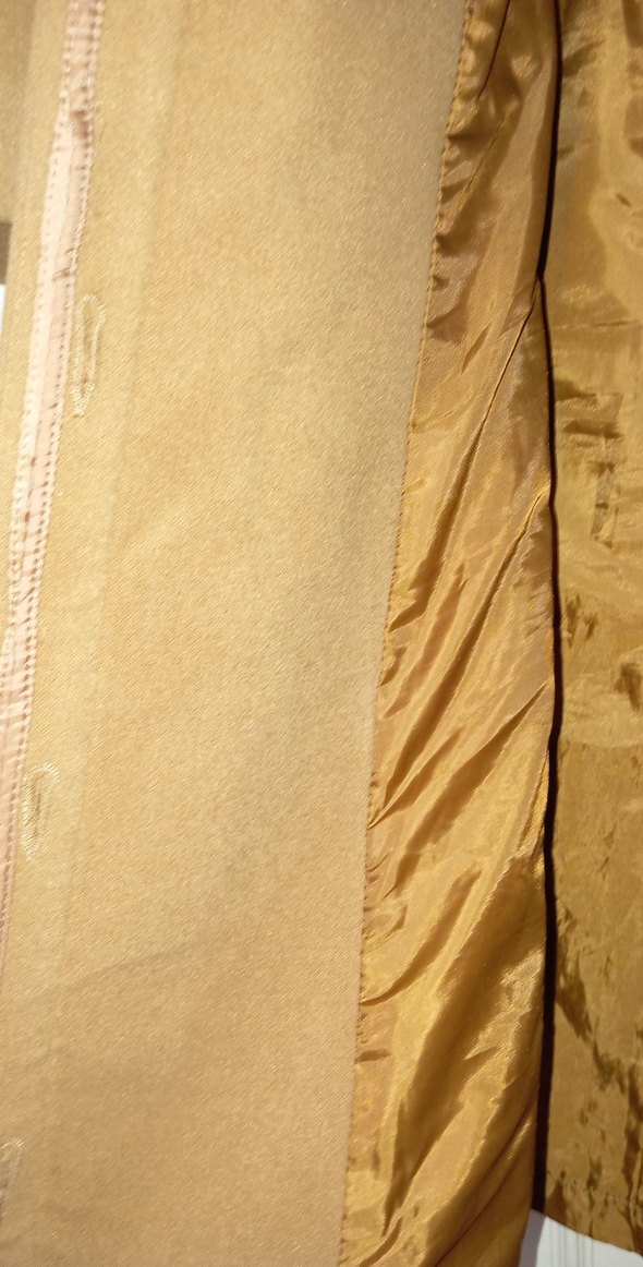 Kahverengi Kadın Süet Uzun Kürklü Kaban - Görsel 3