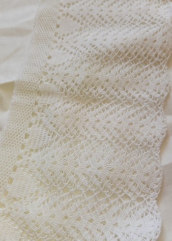 Bohem Tarzda Beyaz Dantel Şeritler - Görsel 7