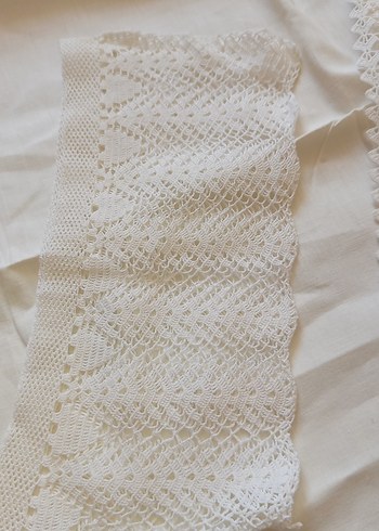 Bohem Tarzda Beyaz Dantel Şeritler - Görsel 6
