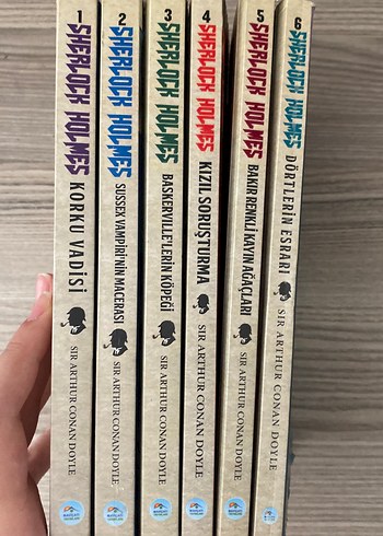 Sherlock Holmes 6 Kitap Seti - Sir Arthur Conan Doyle