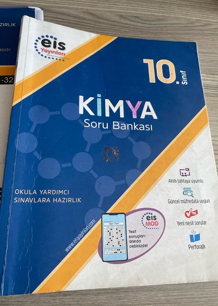 Kimya 10. Sınıf eis set - Görsel 3