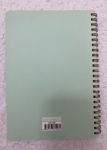 Matt notebook a5 kareli defter - Görsel 4