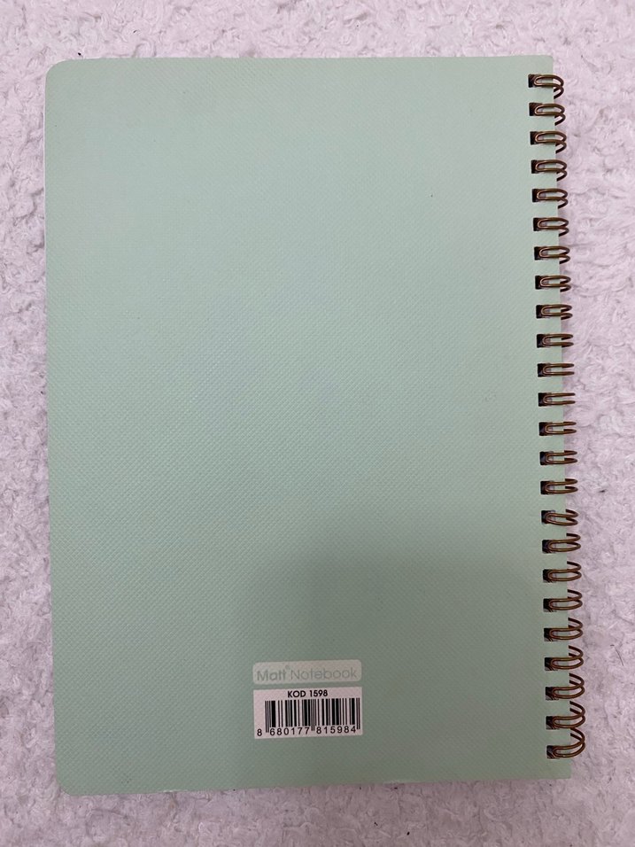 Matt notebook a5 kareli defter - Görsel 4