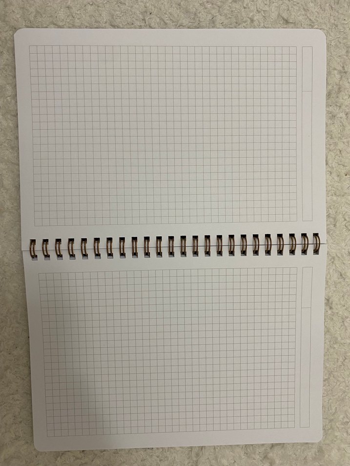 Matt notebook a5 kareli defter - Görsel 3