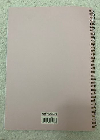 Matt notebook kareli a4 defter - Görsel 4