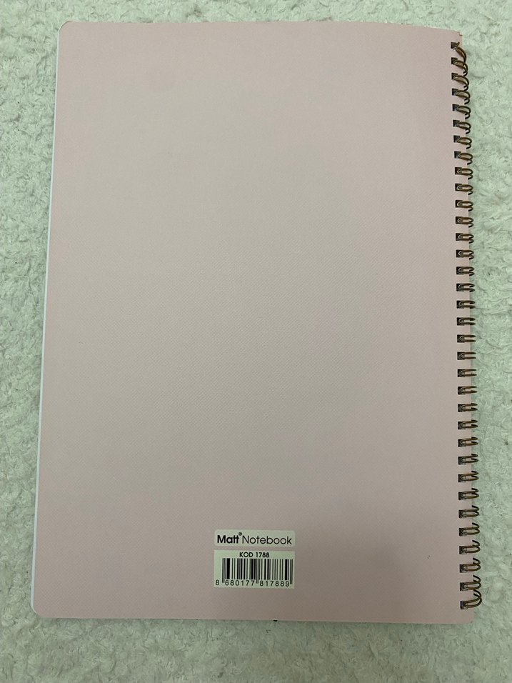 Matt notebook a4 kareli defter - Görsel 4