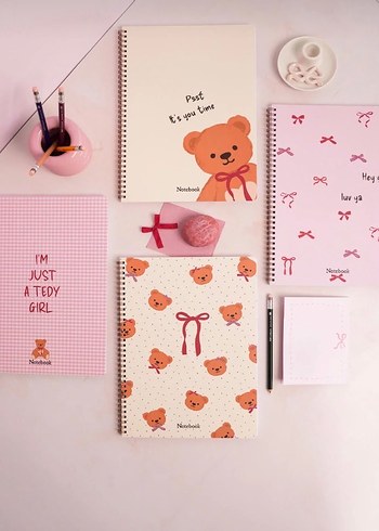 Matt notebook 3 adet a4 kareli defter - Görsel 8