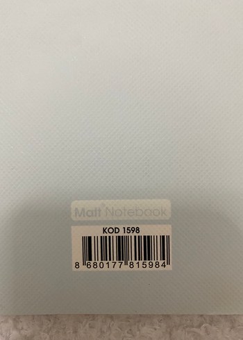Matt notebook a5 kareli defter - Görsel 5