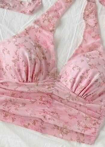 Pembe kadın ikili takım - Görsel 4